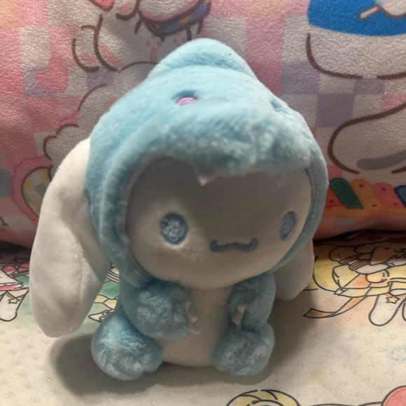 New Cinnamoroll Dino Keychain plush - Picture 1 of 1
